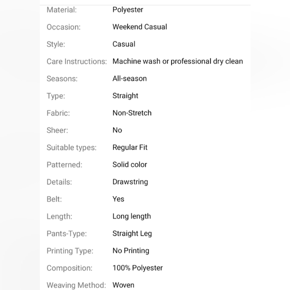 Bowtie Casual Green Elastic Waist Pants Size 1X #New - Picture 3 of 9